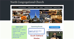 Desktop Screenshot of northcongregationalchurch.org