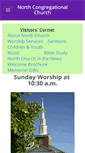 Mobile Screenshot of northcongregationalchurch.org